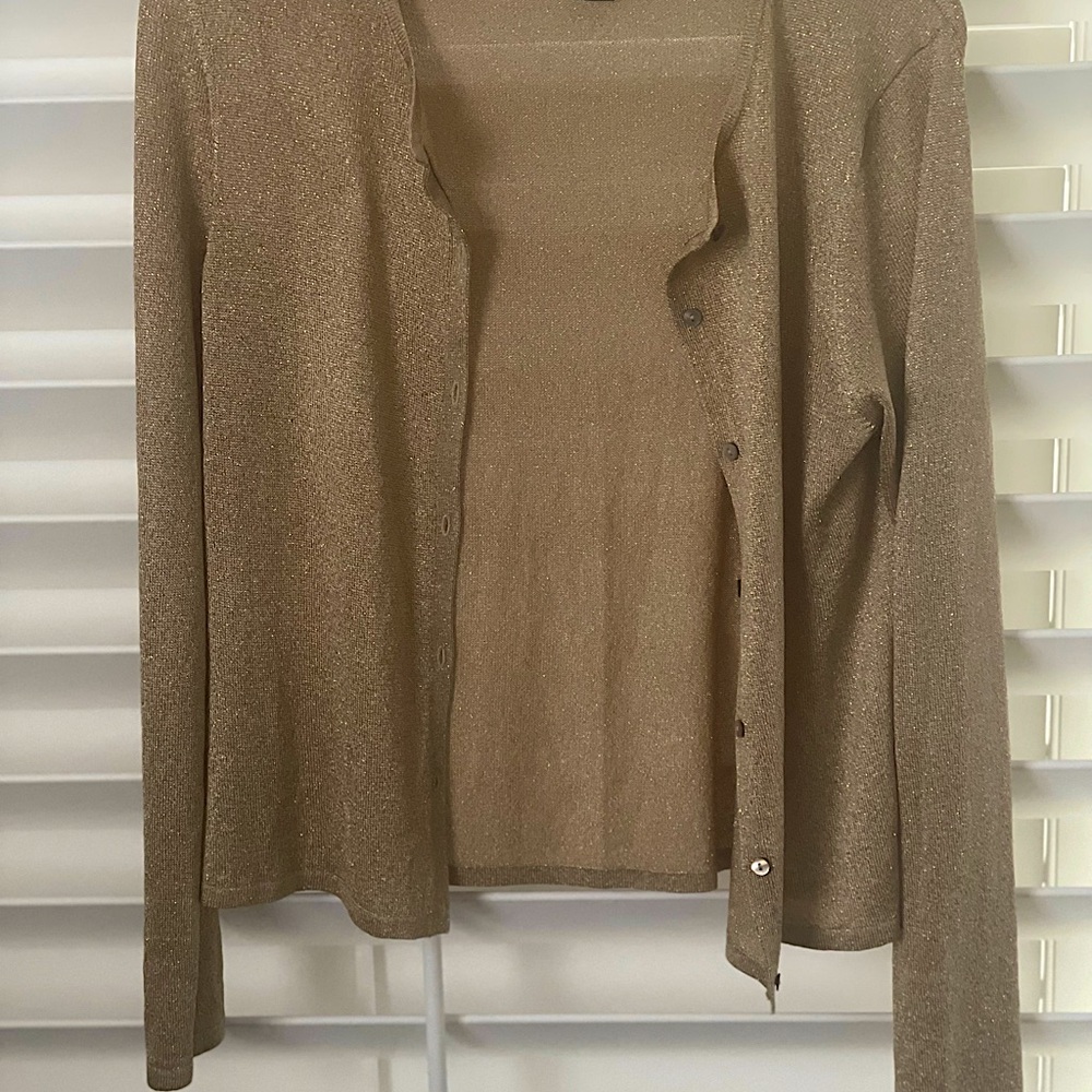 Fancy gold sweater